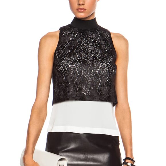 A.L.C Side Poly Top - Picture 1 of 6